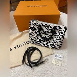 Louis Vuitton x Urs Fischer Speedy Bandouliere 25 Bag